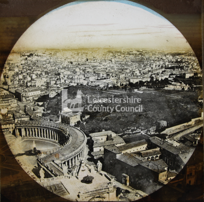 Panorama of Rome - From The Vatican