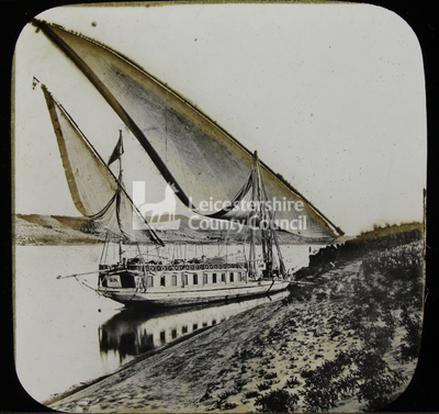 Sailboat on the River Nile