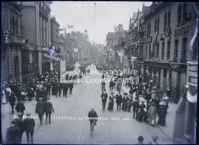 Granby Street, Coronation Day 1911