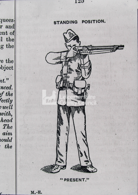Illustration of rifleman 