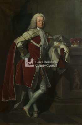 Portrait of Lord Edward Noel (1715 - 1774), 9th Baron, 1st Viscount Wentworth