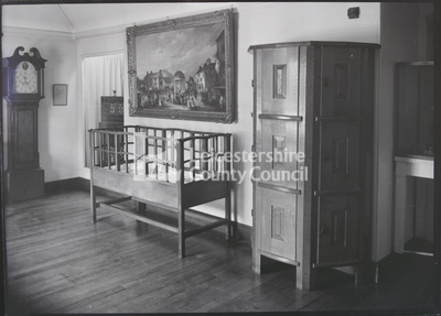 Museum Interior: Painting And Ernest Gimson Furniture
