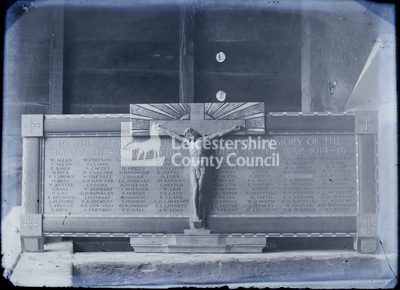 St Andrews Church	 War memorial