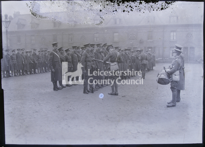 Troops on Parade in Magazine Square 1914-18 