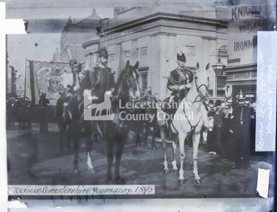 Review, Leicester Yeomanry 1896