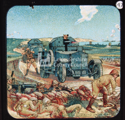 Armoured cars at the Dardanelles	