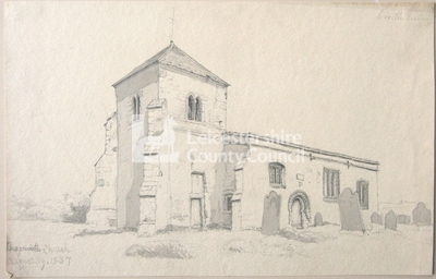 Bagworth Church August 19 1837