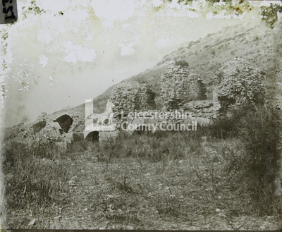 Unknown Hillside with Stone Ruins
