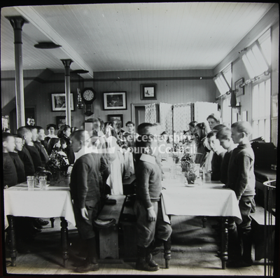 Leicester poor boys - Edwardian dining room