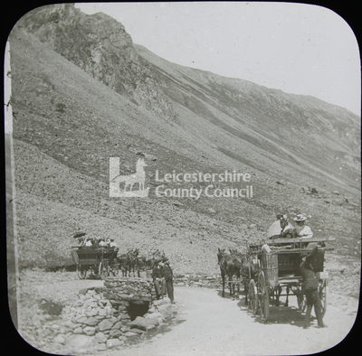 Carriages on Mountain Road	