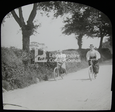 Edwardian Ladies Cycling	