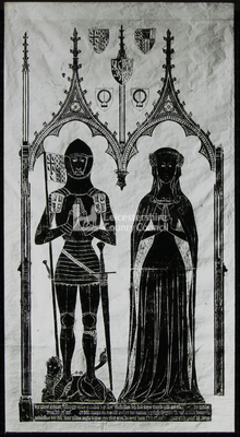 Sir Simon De Felbrigge and his wife Margaret, 1443