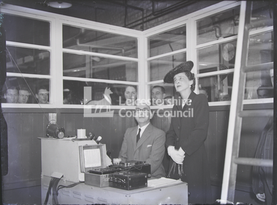 Duchess of Kent's Visit To Leicester: Inside A Factory