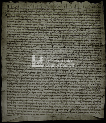 Charter of Edmund Crouchback, 1277