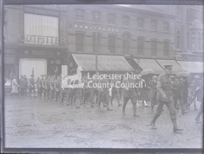 Leicester Volunteers Church Parade		