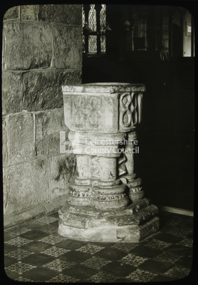 Font (13th Cent), Beeby, Leics	
