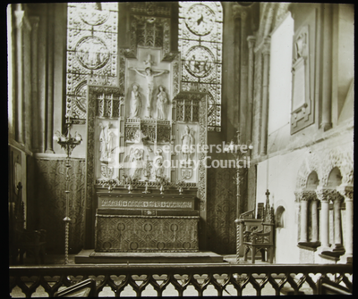 Altar and Reredos, St Mary's, Leicester	