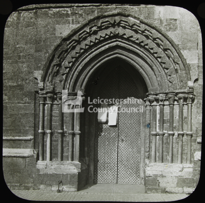 Rothwell Church - West door	