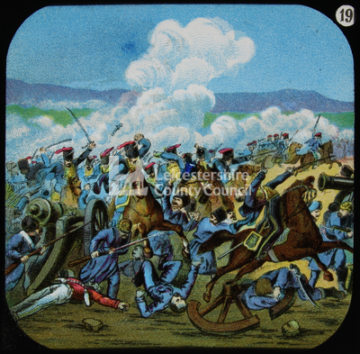 The Life of Queen Victoria - Cavalry Battle