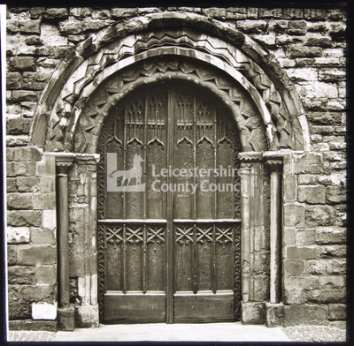 All Saint's doorway, Leicester