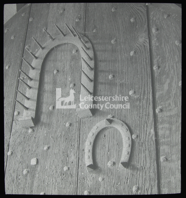 Horseshoes in Ashby Folville, Leicestershire