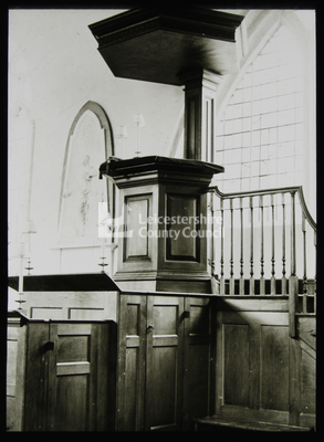 Church pulpit
