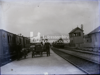 Mablethorpe Summer Camp: Rail station: Luggage carriers 