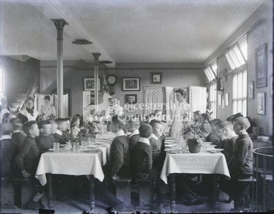 Mablethorpe Summer Camp: Dining hall area 