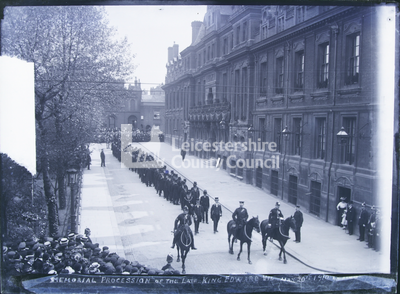 Events, Leicester - Memorial Procession of King Edward VII