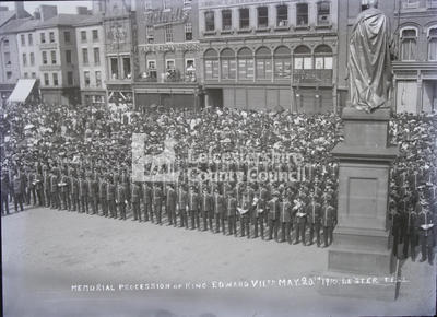 Events, Leicester - Memorial Procession of King Edward VII	