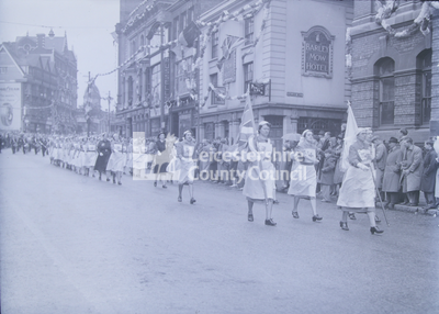 Coronation 1953	- Nurses marching in parade	