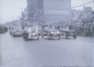 Coronation 1953	 Motorcade for coronation