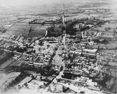 Aerial view of Market Harborough