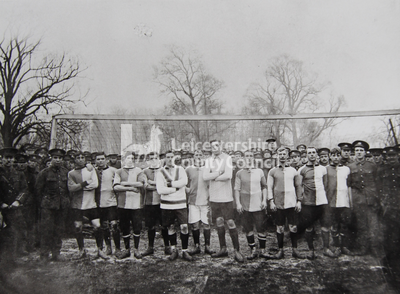 5th Leicester Regiment Football Team, 1914
