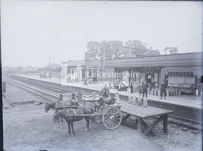 Calvert Station, Buckinghamshire, c1902