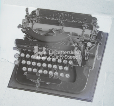 Imperial brand typewriter