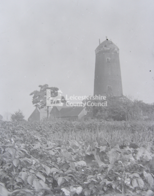 Derelict brick windmill, Ullesthorpe, Leicestershire