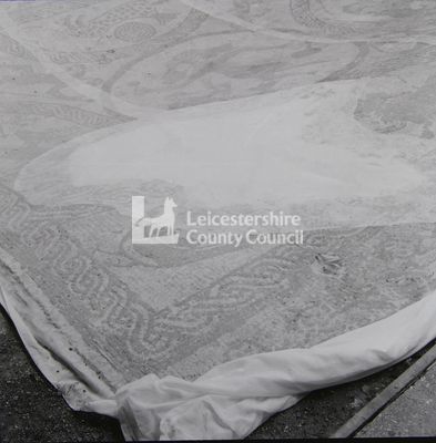 ARCHAEOLOGY - Rudston, Yorkshire: Lifting mosaic pavements