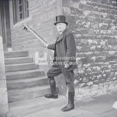 Gentleman With Top Hat At Browne's Hospital, Stamford