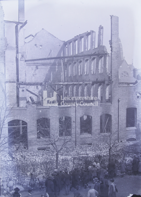 Remains Of Toller & Lankester Factory After The Fire, 1924
