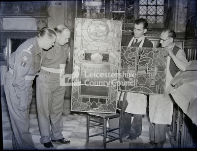 Making Of The Leicestershire Regiment's Stained Glass Memorial Window