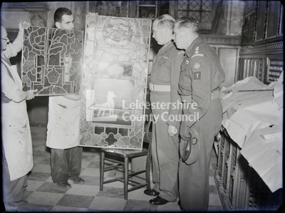 Making Of The Leicestershire Regiment's Stained Glass Memorial Window
