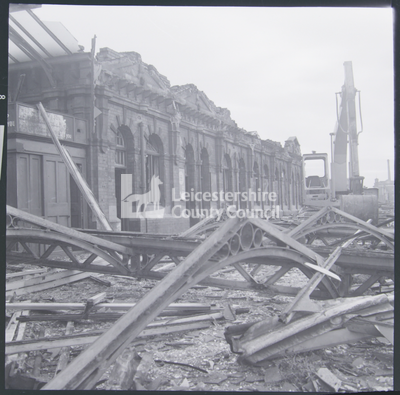 Demolition Of Leicester Grand Central Station
