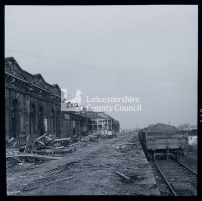 Demolition Of Leicester Grand Central Station