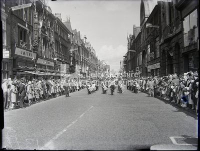 Parade - marching band -Lord Mayor's Show 1961