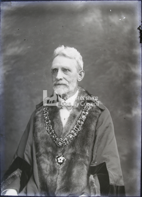 Studio Portrait Jabez Chaplin, Mayor Of Leicester