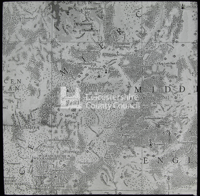 LS2658 Map of Midlands, 410-871AD