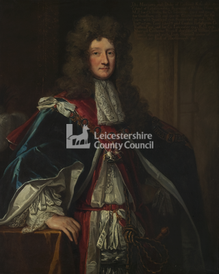 Portrait of John Manners (1676 - 1721) 2nd Duke of Rutland