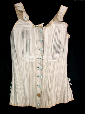 Adolescent girl's corset bodice