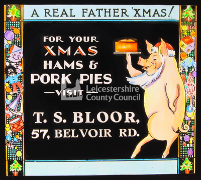 LS464 - A Real Father 'Xmas - T.S. Bloor Butcher
